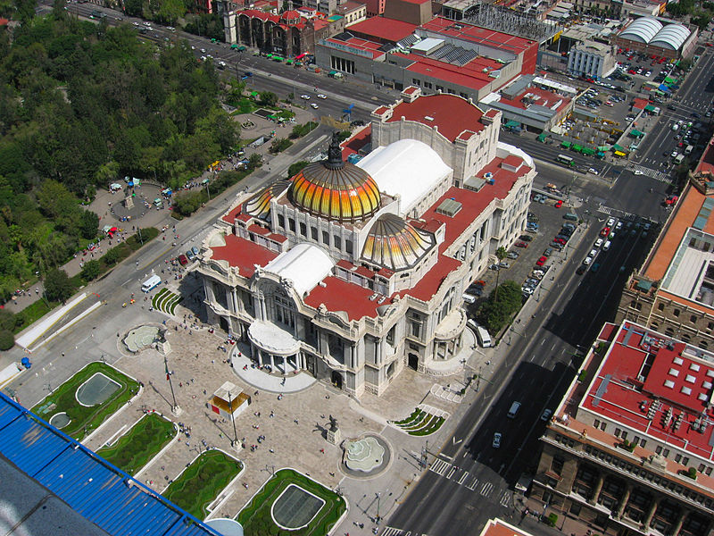 Mexico City - Palace of fine arts.  Credit: Creative Commons/Jeses