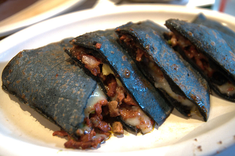 Blue Corn Quesadillas