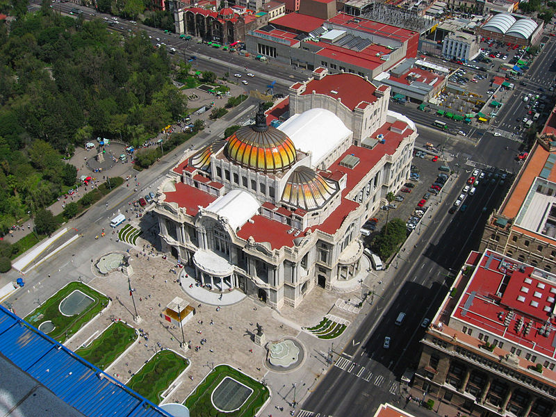 Mexico City - Palace of fine arts. Credit: Creative Commons/Jeses