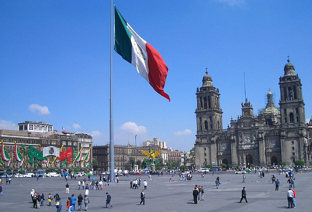 Zócalo. Credit: Creative Commons/ schlaeger