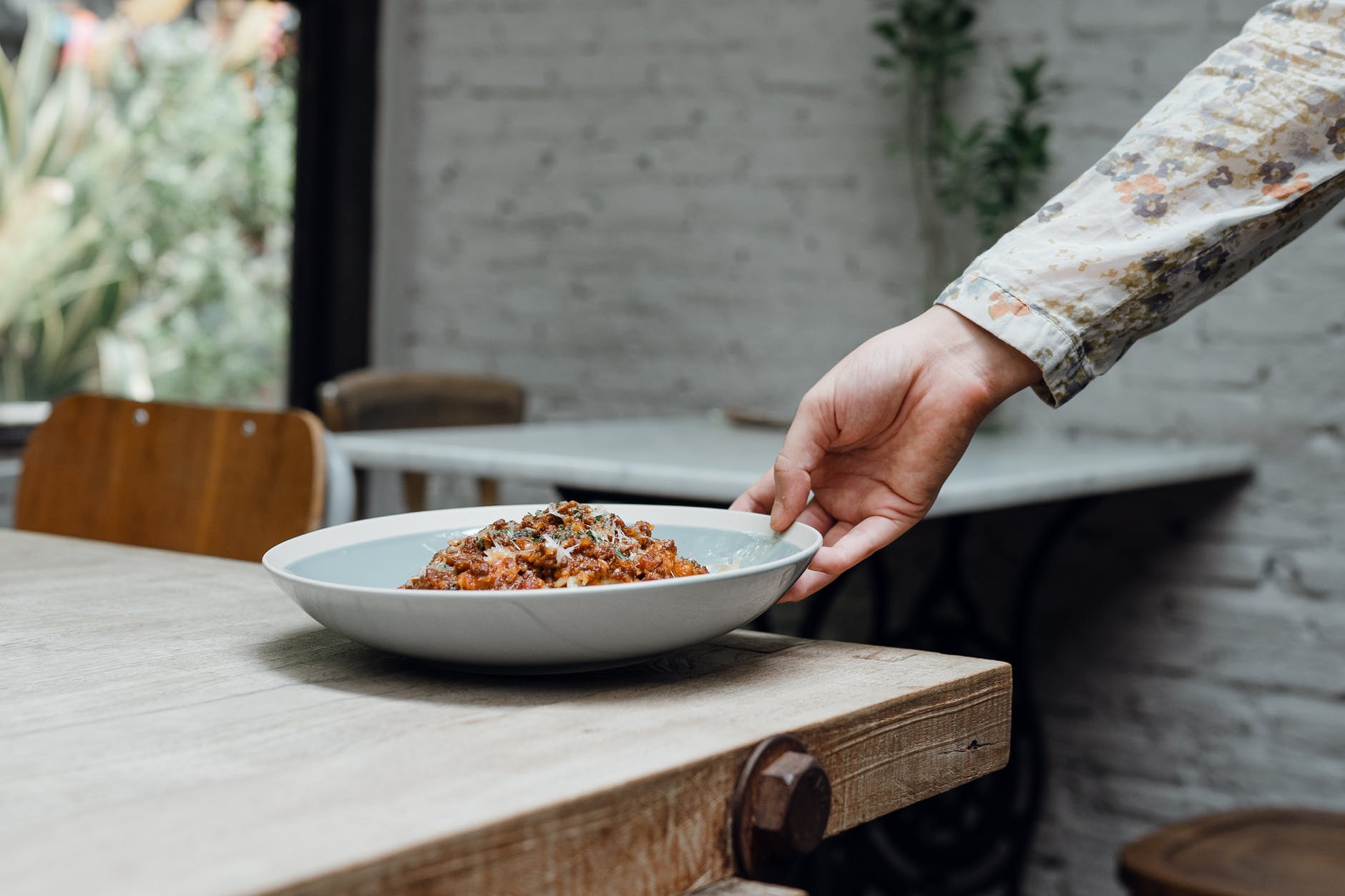 restaurant table