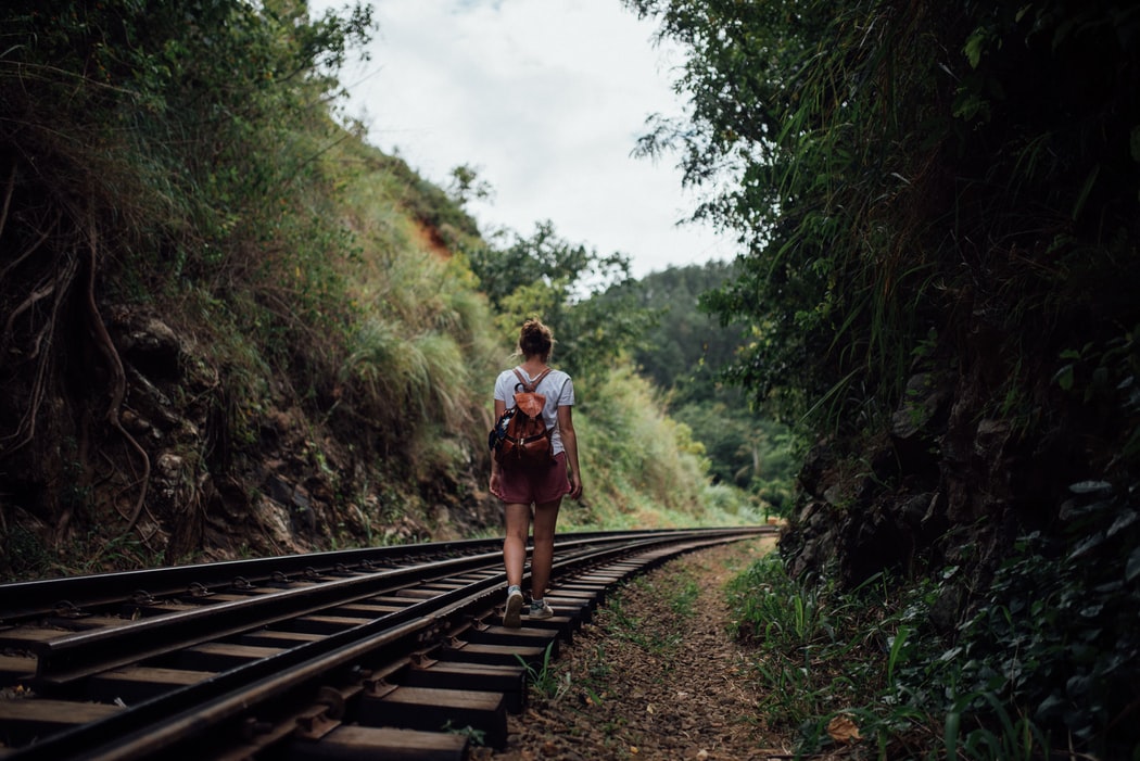 woman traveller