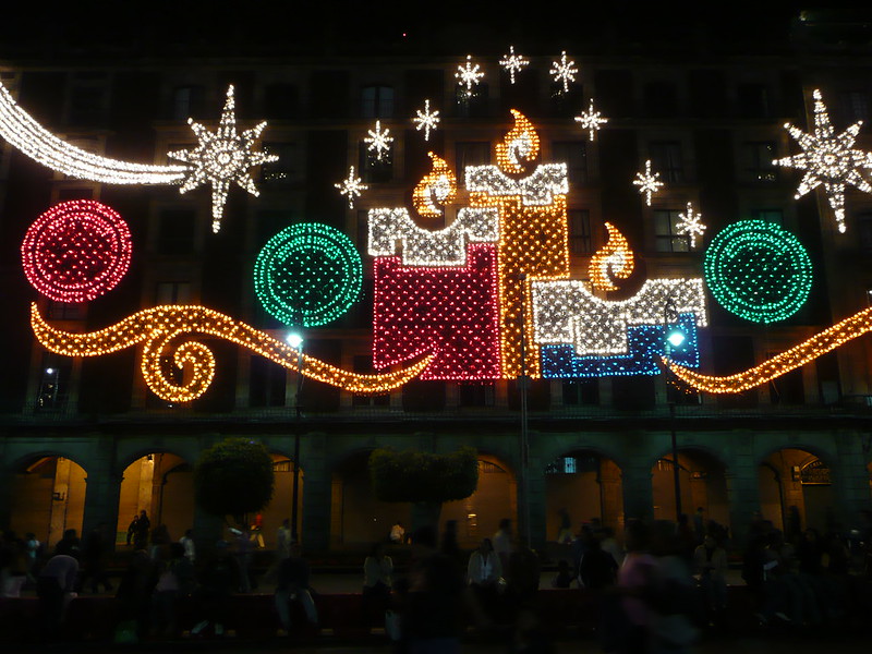 Christmas decorations Mexico City