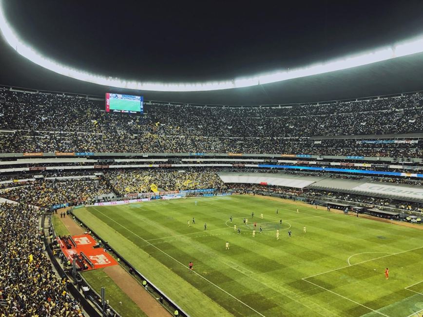 Two of the city's big clubs play at the Estadio Azteca