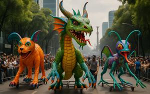 Thumbnail for Día de Muertos in Mexico City 2026: Alebrijes, Catrinas and Parade Dates, Day by Day